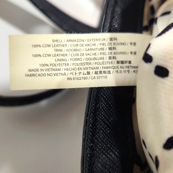 Kate Spade Newbury Lane Black Leather Mini Crossbody Bag - Picture 8 of 15